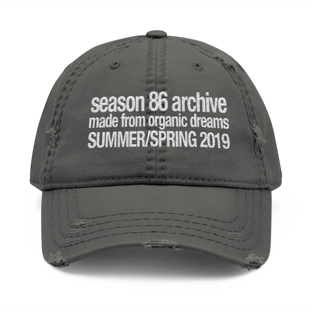 Greedlike Distressed Embroidered Archive Hat