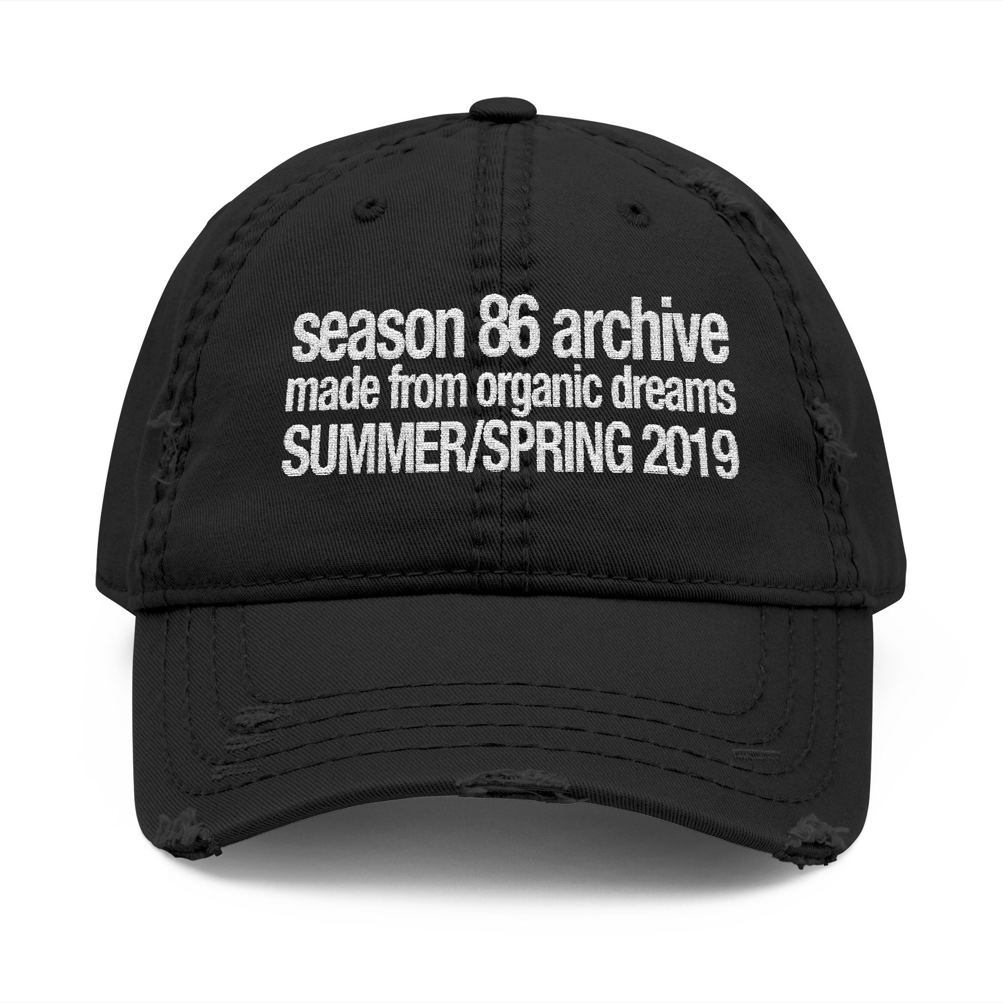 Greedlike Distressed Embroidered Archive Hat