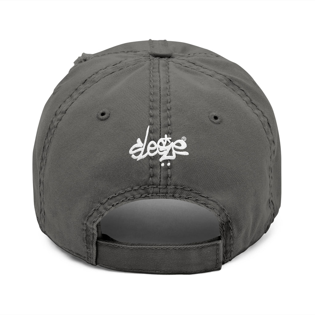 Greedlike Distressed Embroidered Archive Hat
