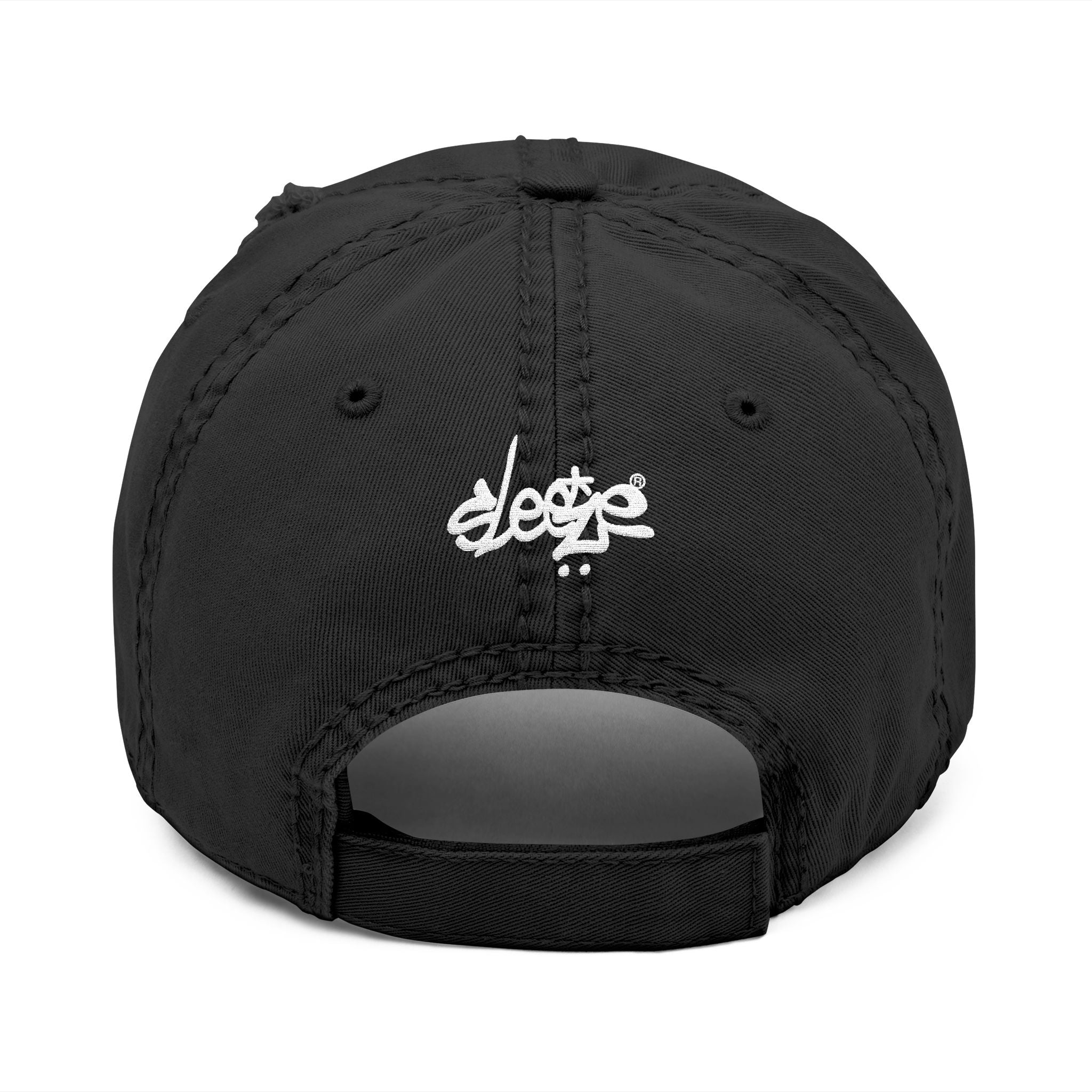 Greedlike Distressed Embroidered Archive Hat
