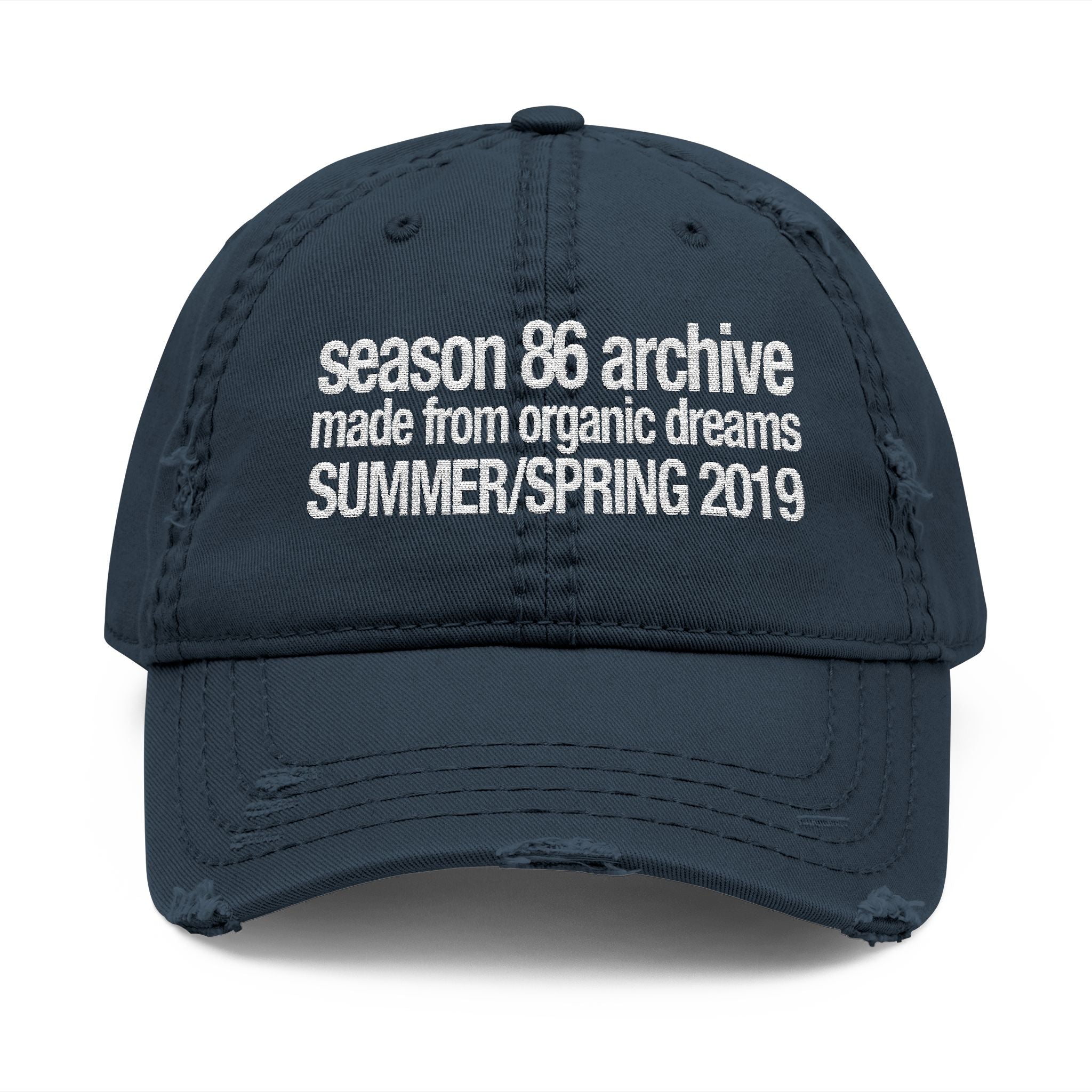 Greedlike Distressed Embroidered Archive Hat