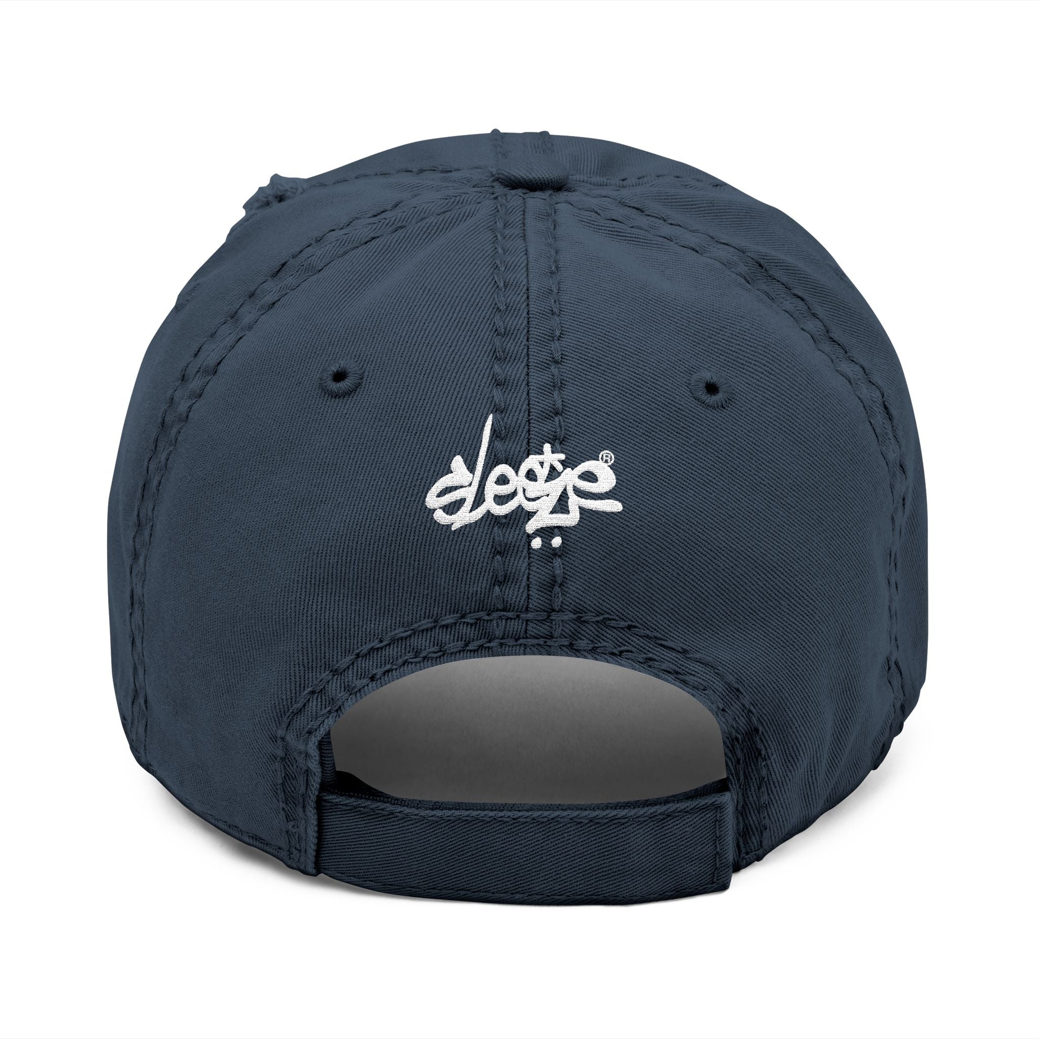 Greedlike Distressed Embroidered Archive Hat